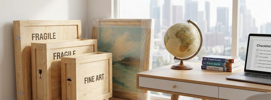 Mudanzas internacionales - ¿Traslado Internacional con Obras de Arte o Colecciones? La Guía Experta de Puntualisimo para una